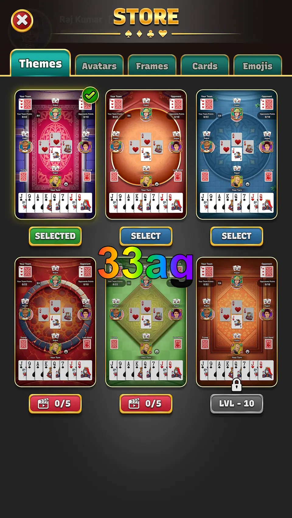 33ag Masuk